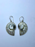 Shell White Earrings