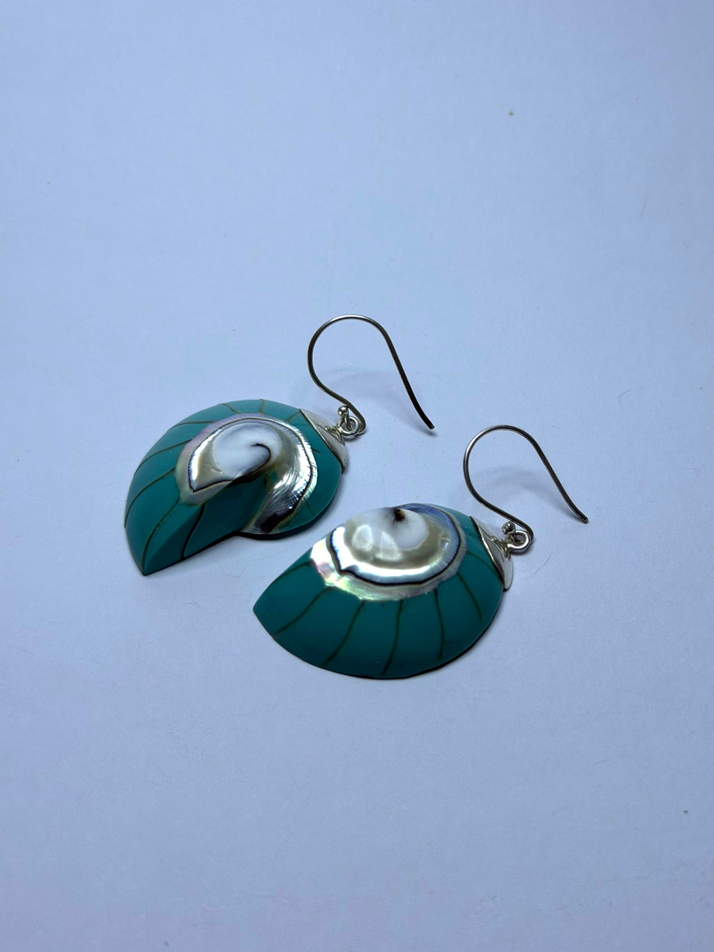 Shell Turquoise Earrings