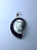 Shell Purple Pendant