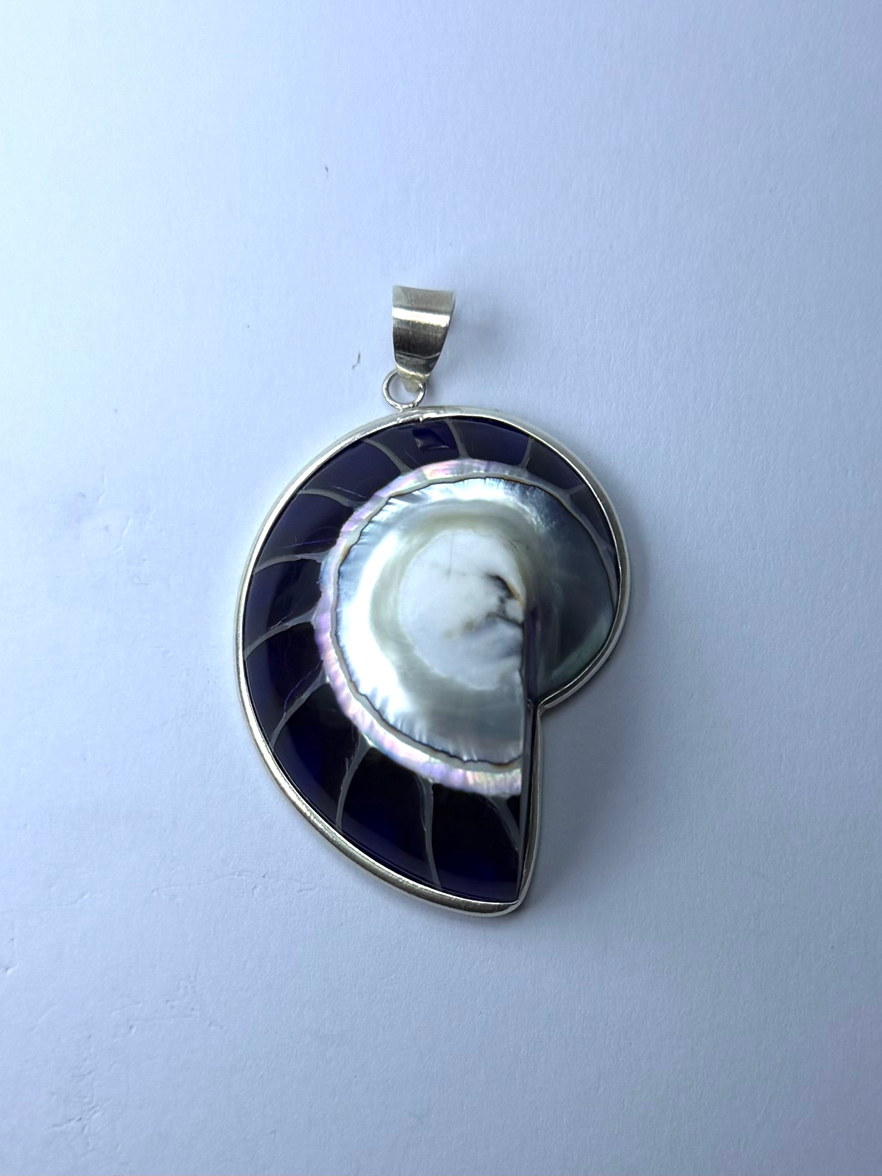 Shell Purple Pendant