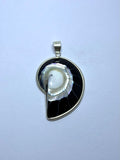 Shell Black Pendant