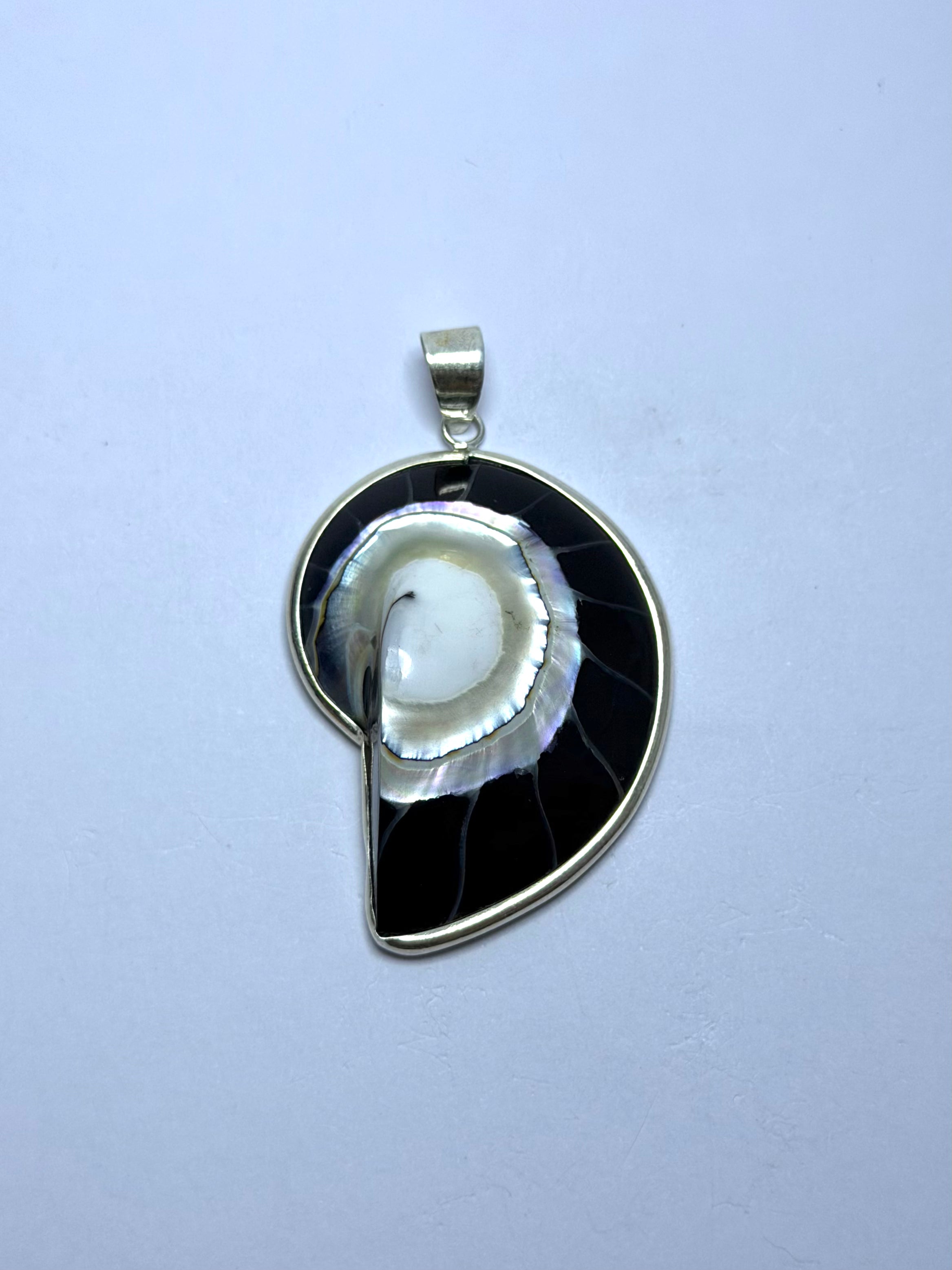 Shell Black Pendant