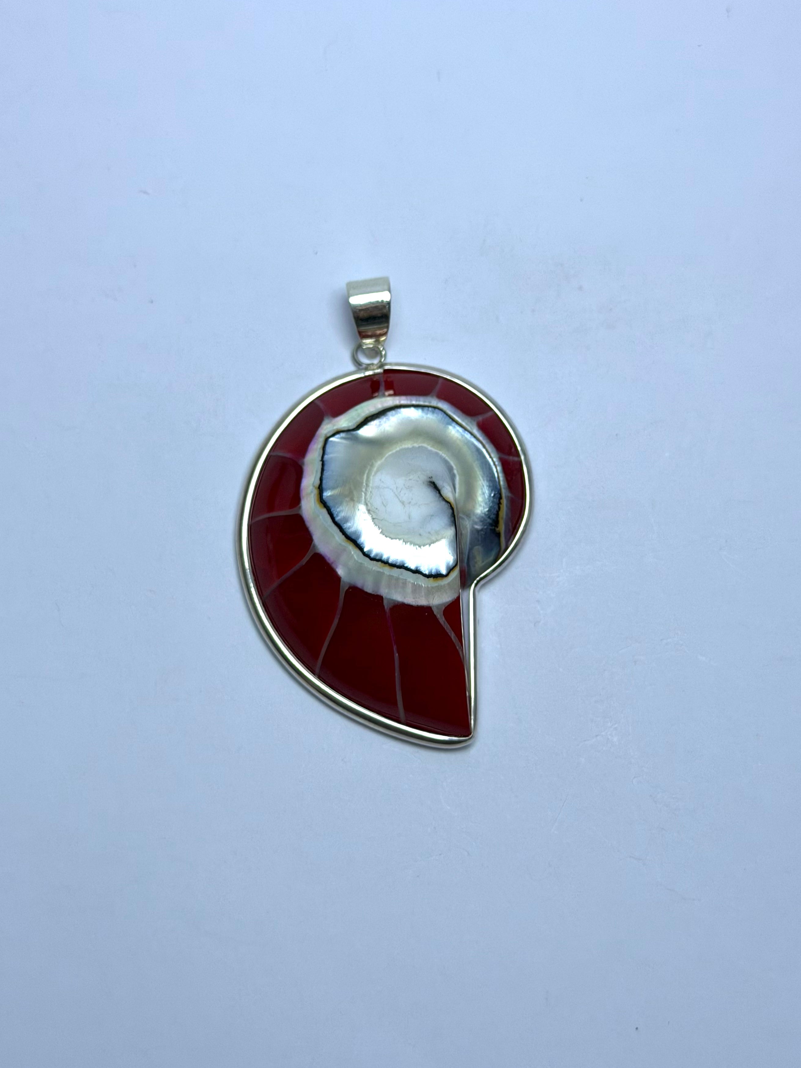 Shell Red Pendant