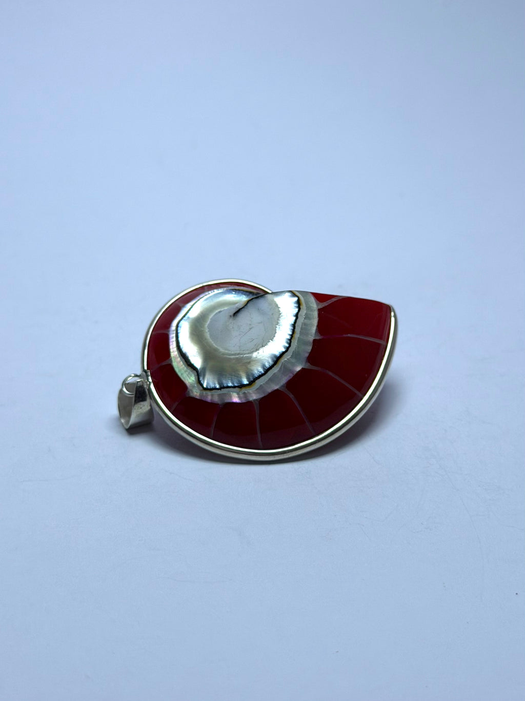 Shell Red Pendant