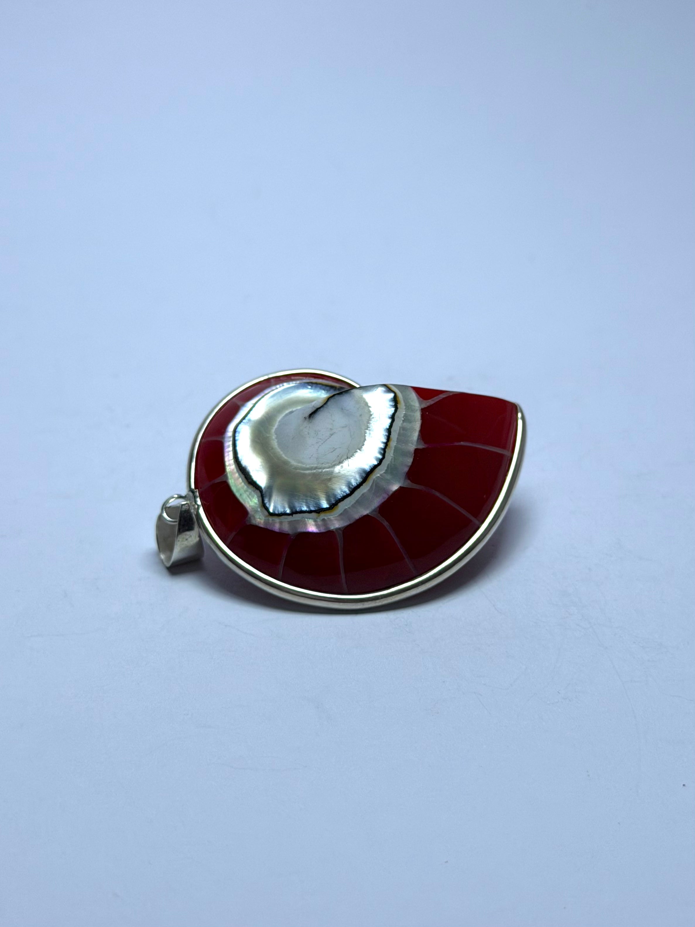 Shell Red Pendant
