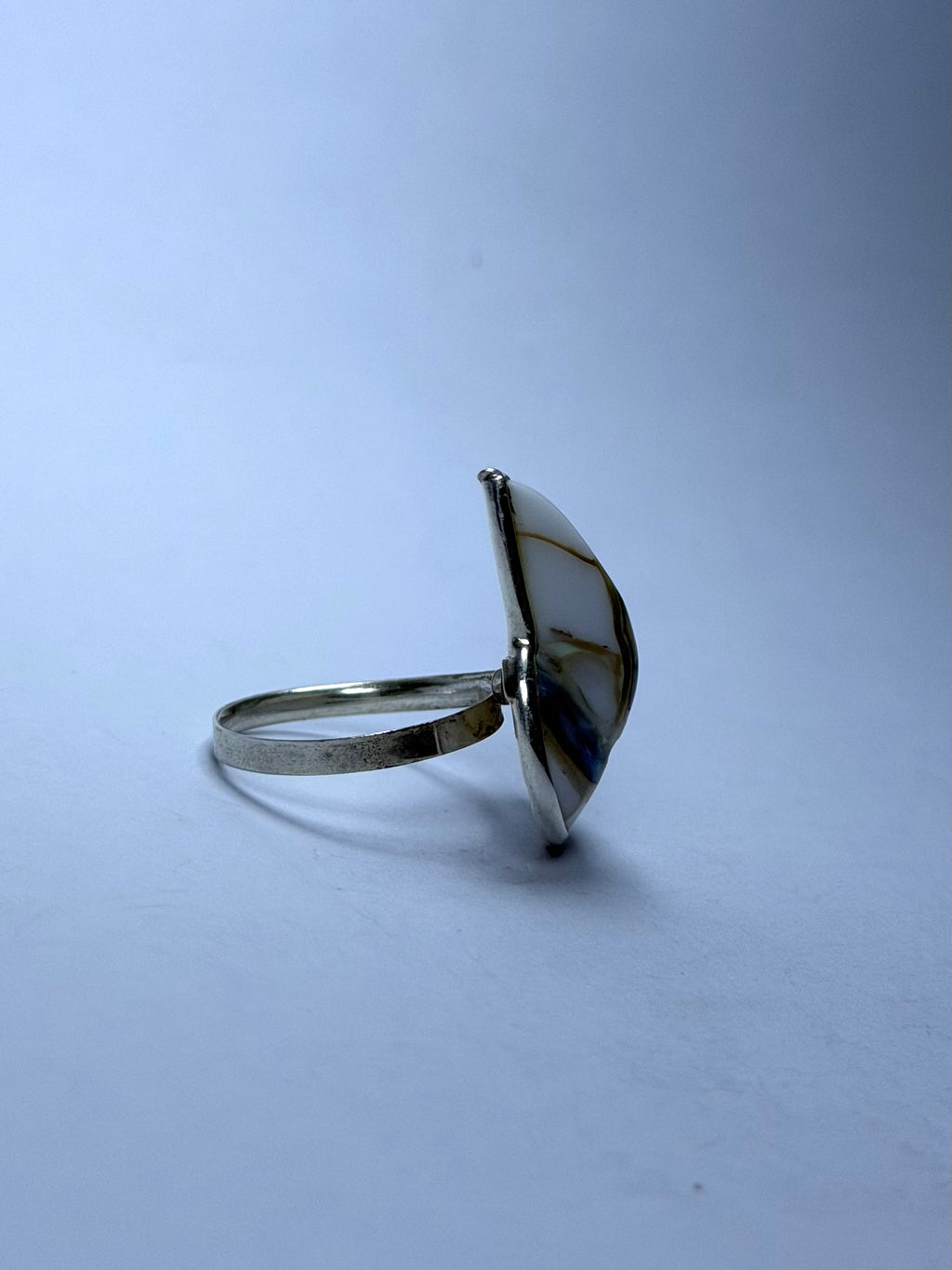 Shell White Ring