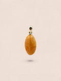 Handmade 925 sterling silver pendant with agate — Sribnyak Baroque Pearls