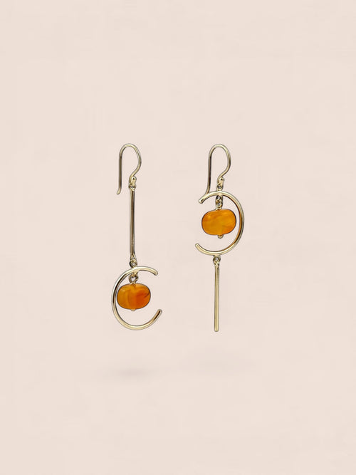 Agate Earring 113