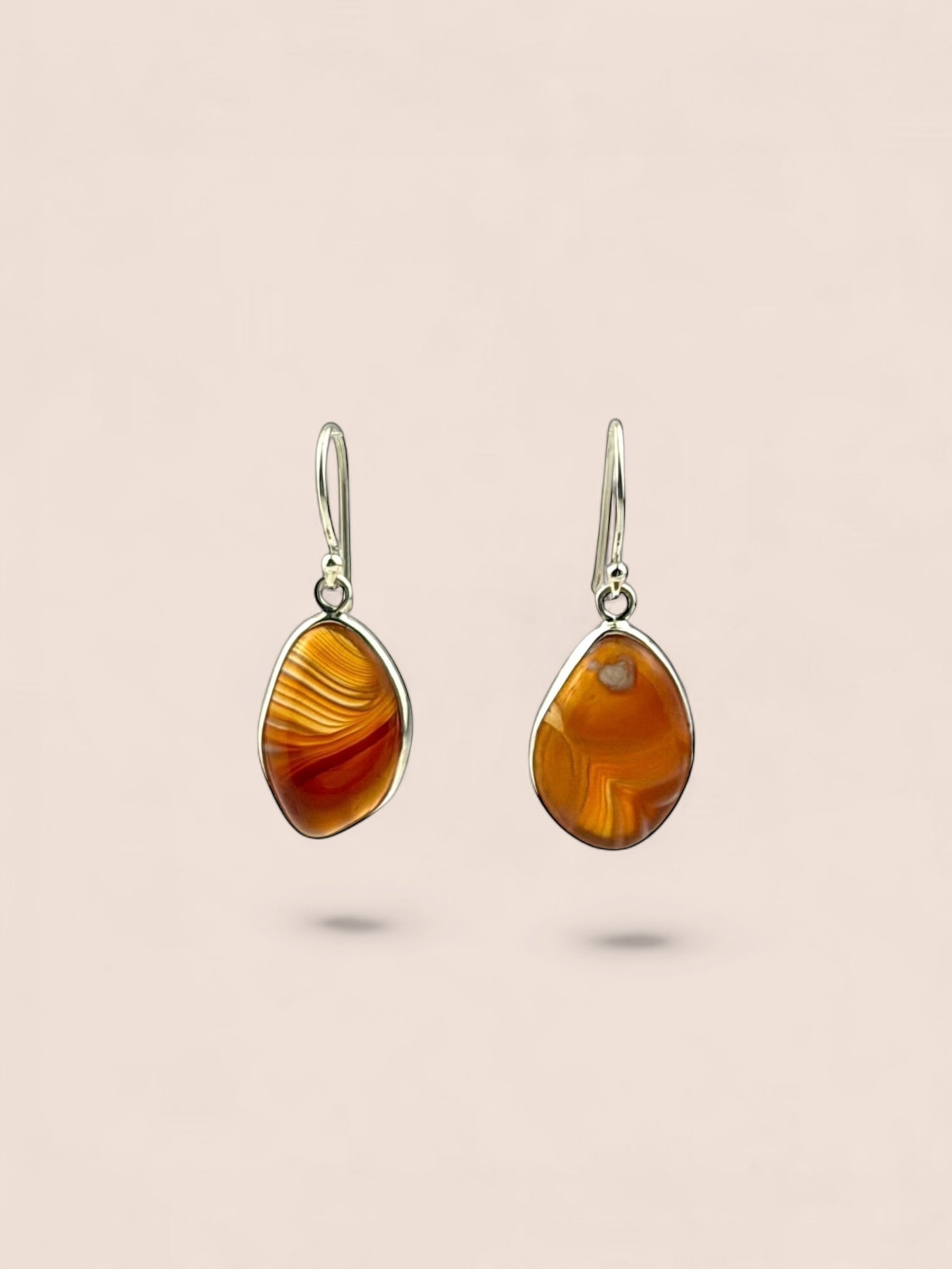 Agate Earring 115