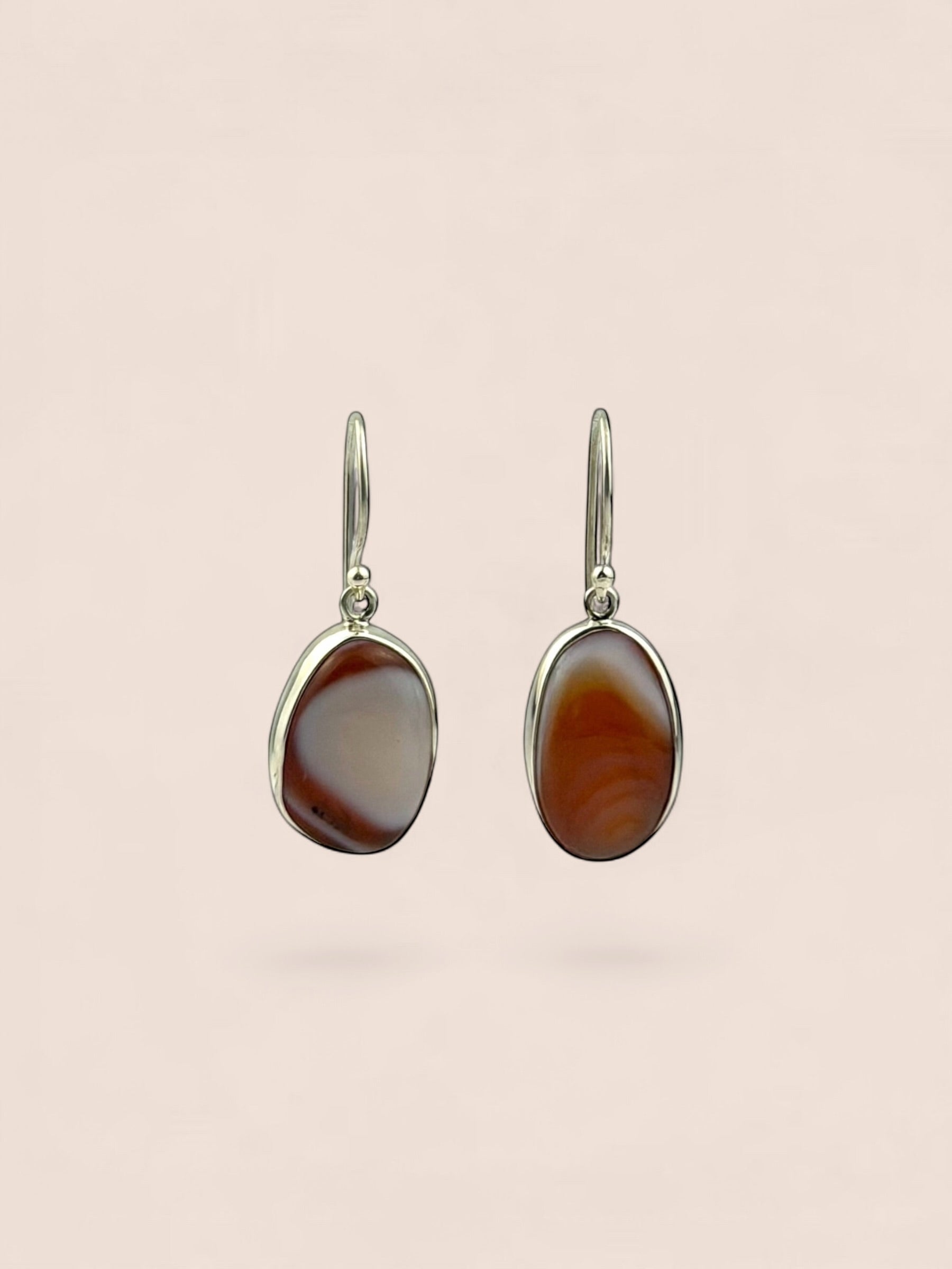 Agate Earring 122