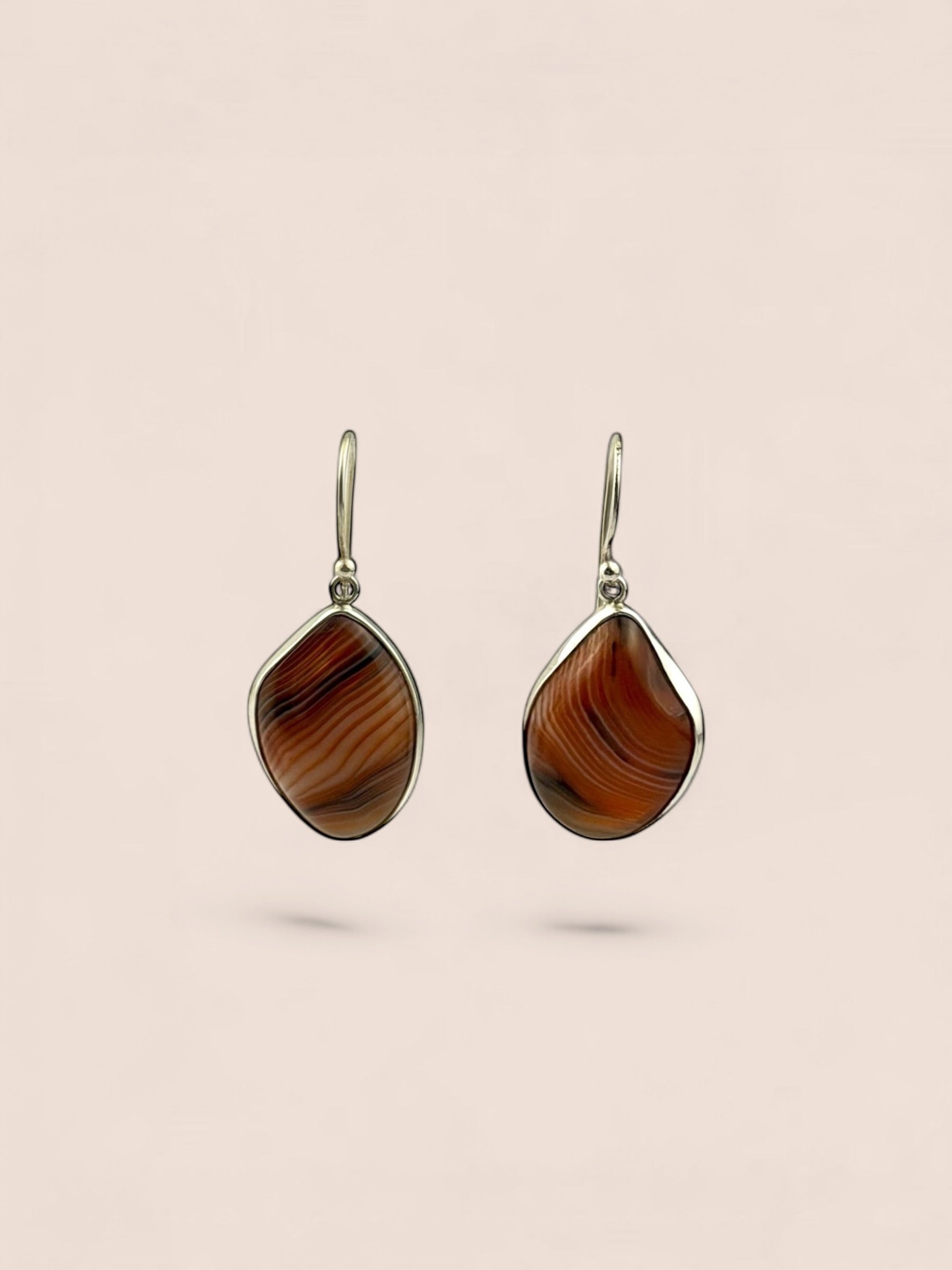 Agate Earring 123