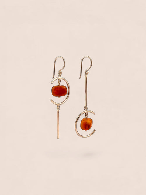 Agate Earring 112