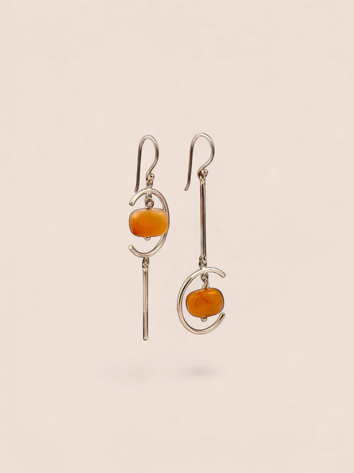 Agate Earring 117