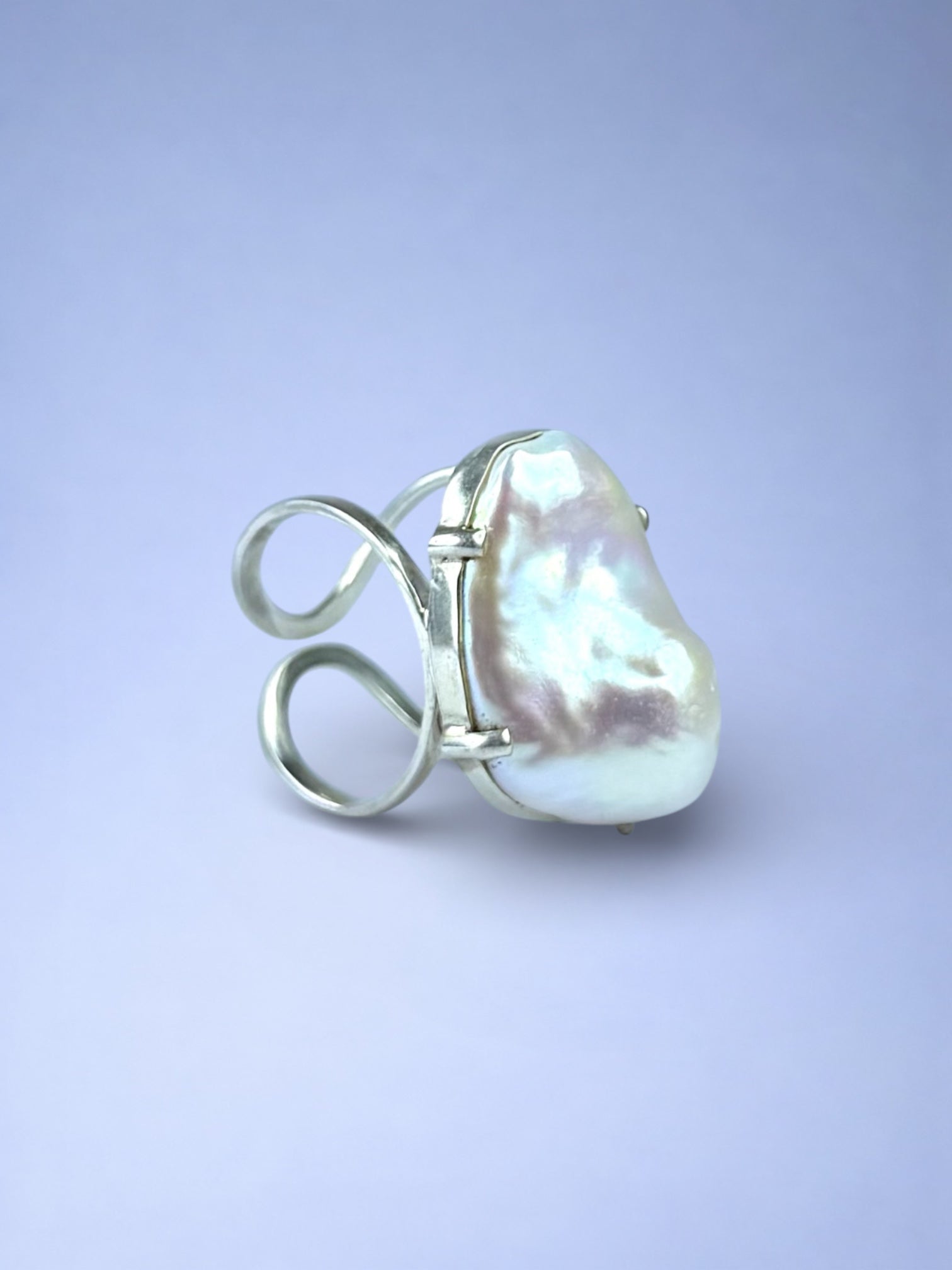 White Pearl Ring