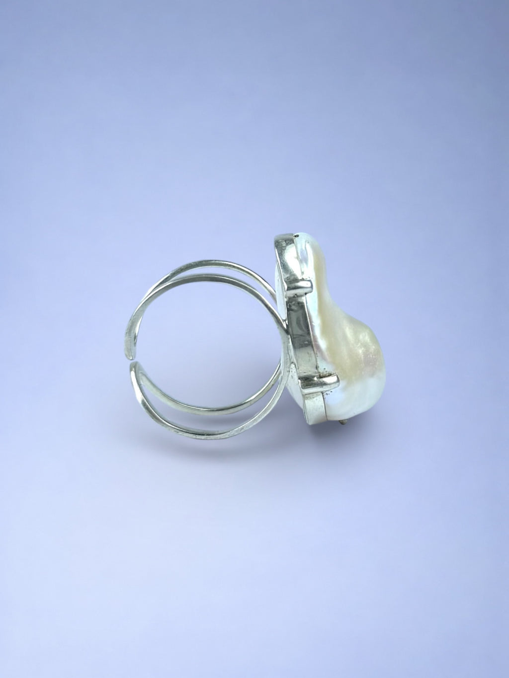 White Pearl Ring