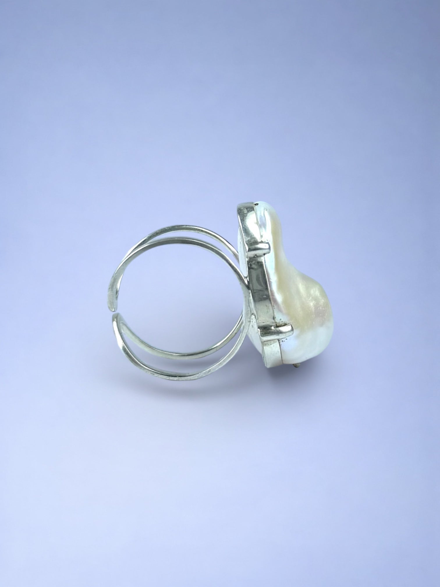 White Pearl Ring