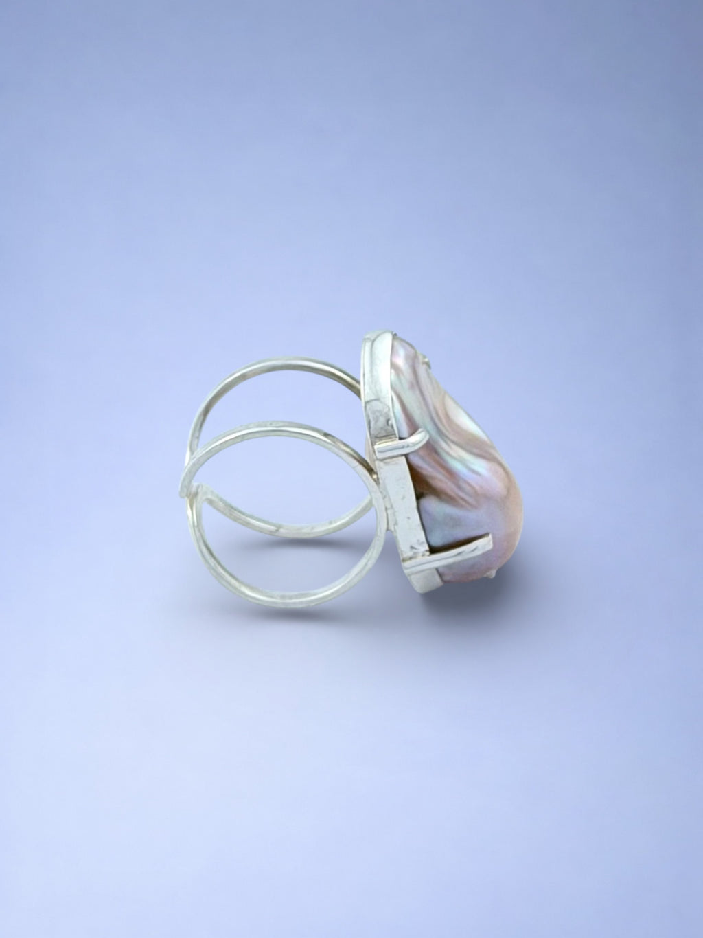 Pink Pearl Ring