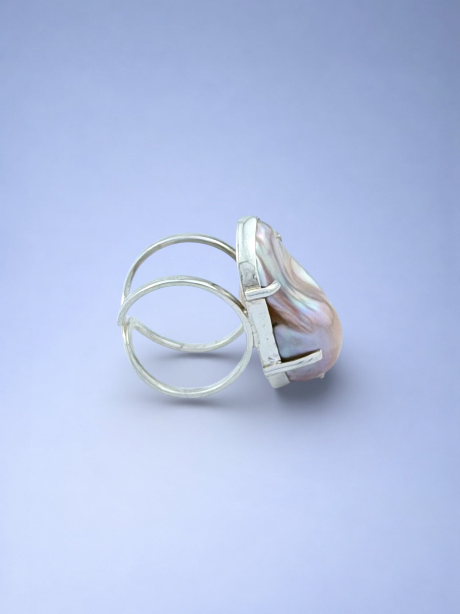 Pink Pearl Ring