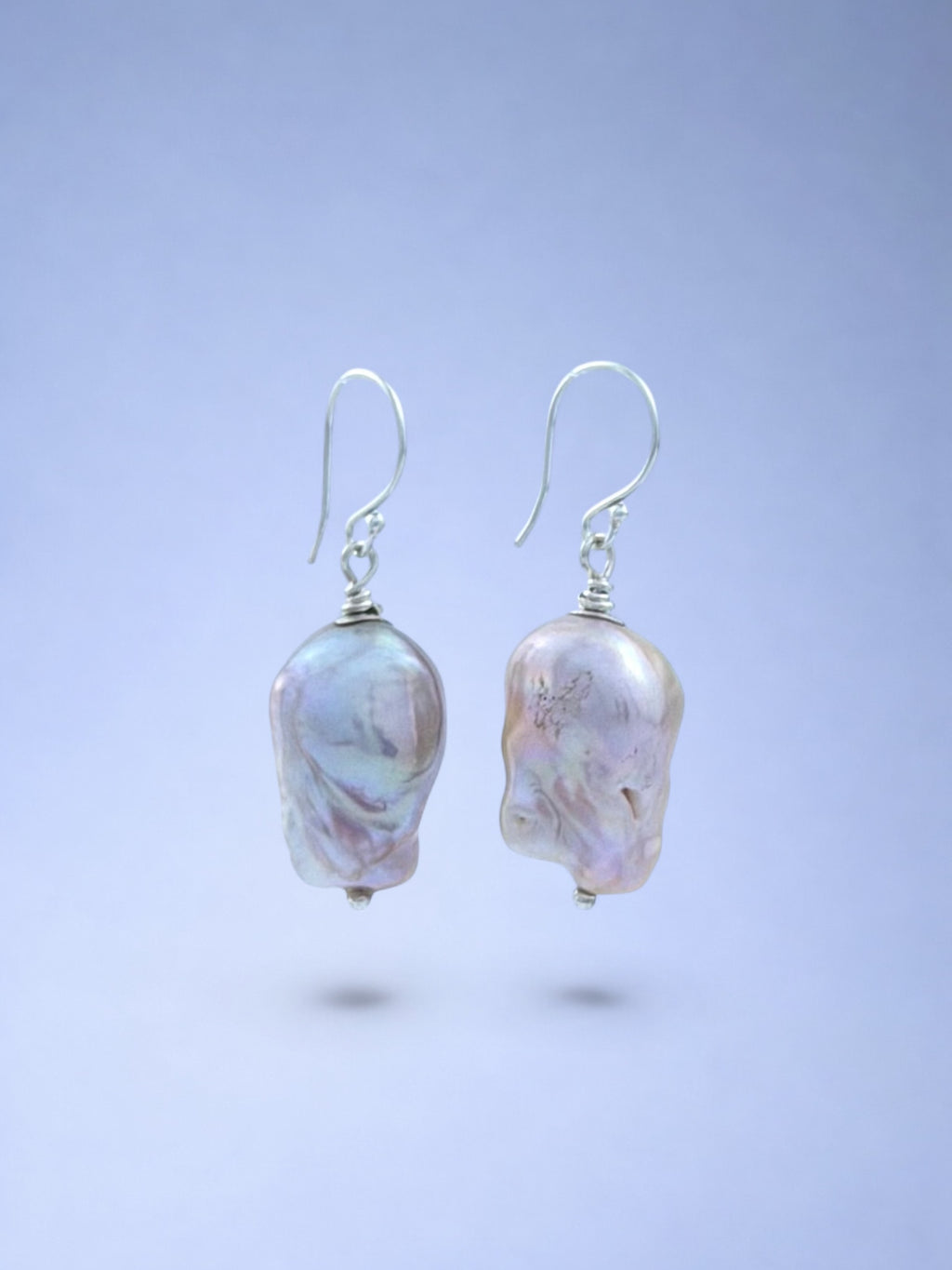 Pink Pearl Earrings v1