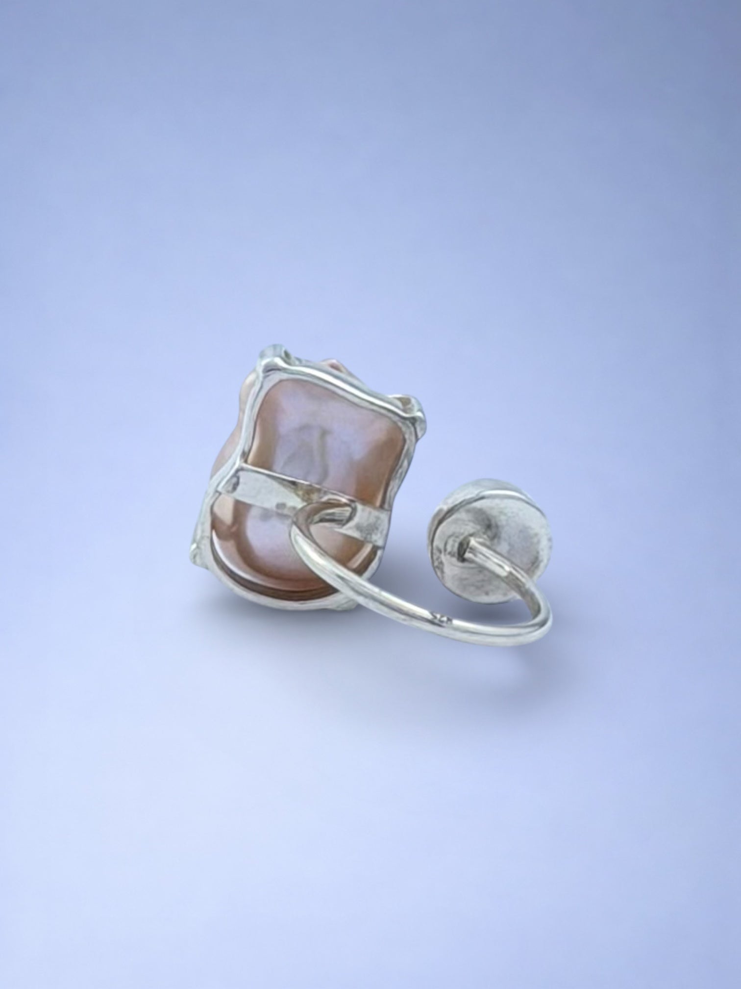 Pink Monica with Moonstone Ring