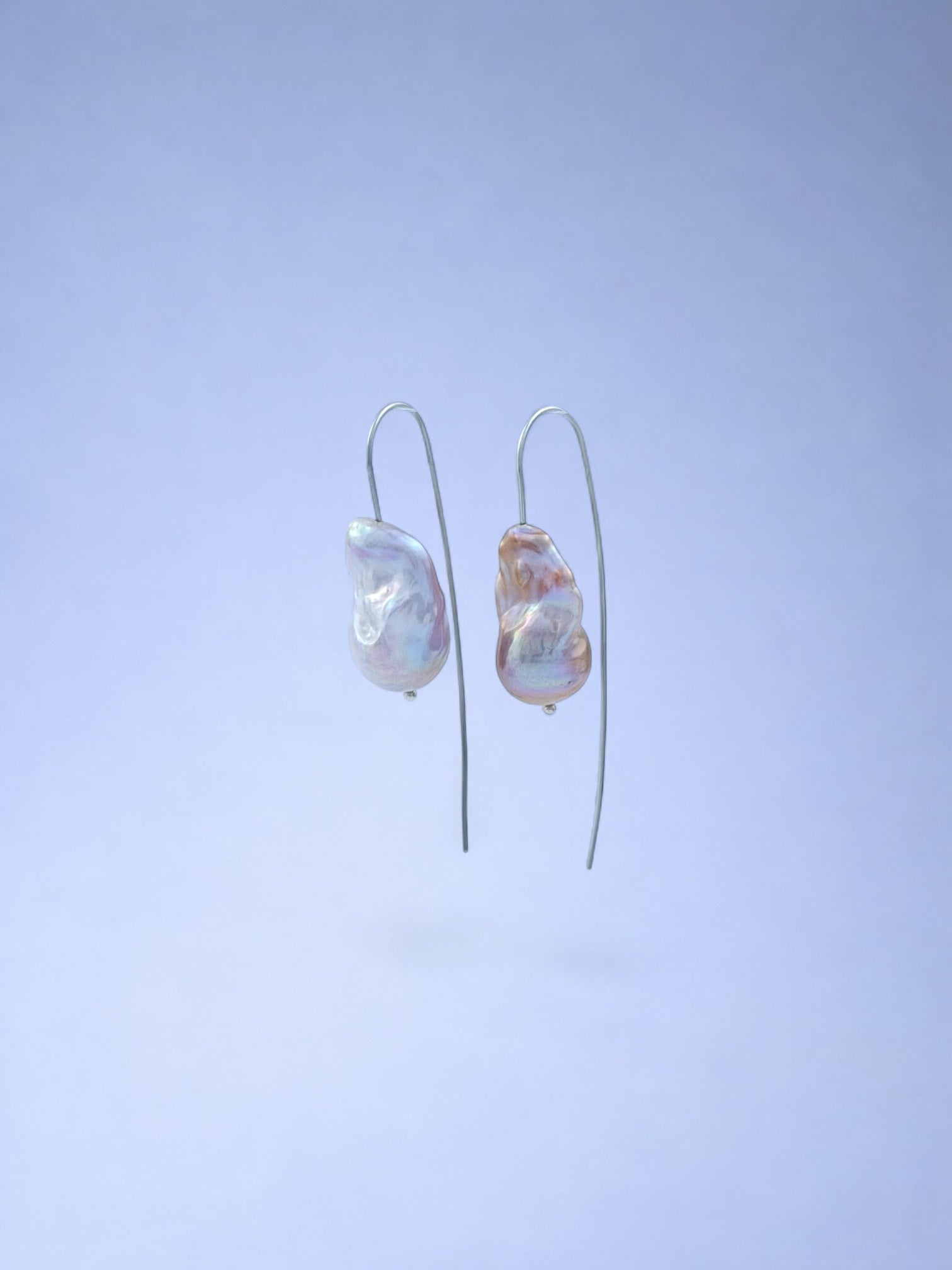 Pink Pearl Earrings v2