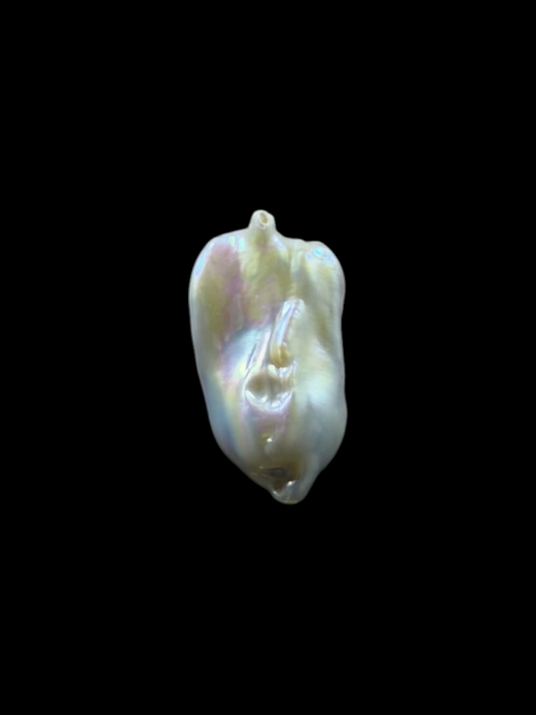 Natural baroque pearl — Sribnyak Baroque Pearls, hand-selected in Bali