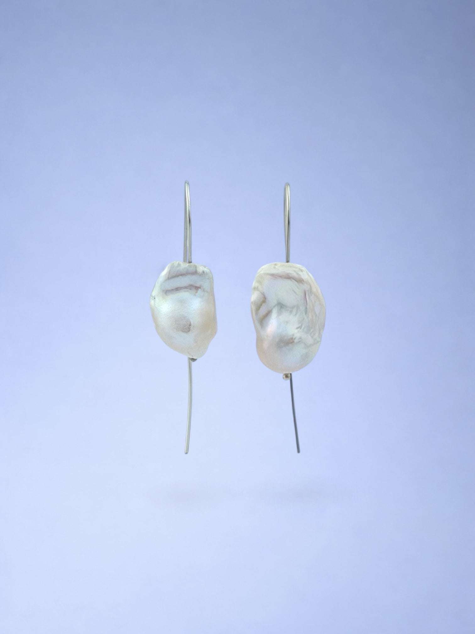 White Pearl Earrings v2