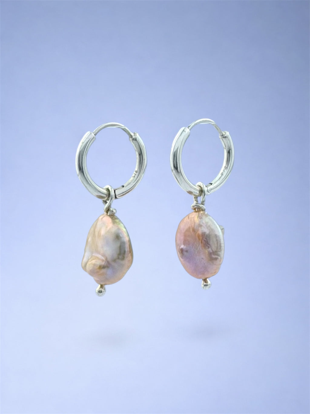 Gella Peach Earrings