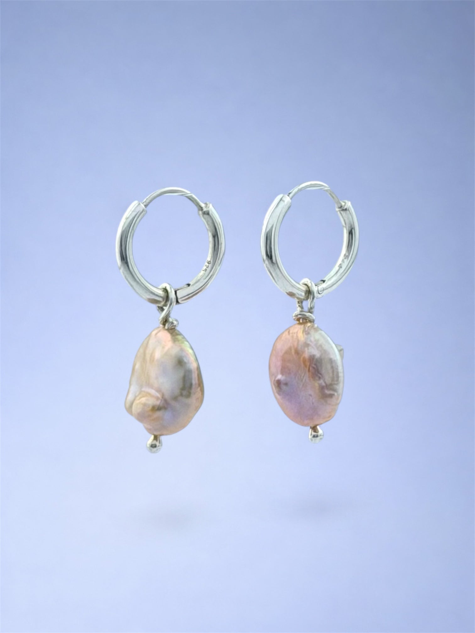 Gella Peach Earrings