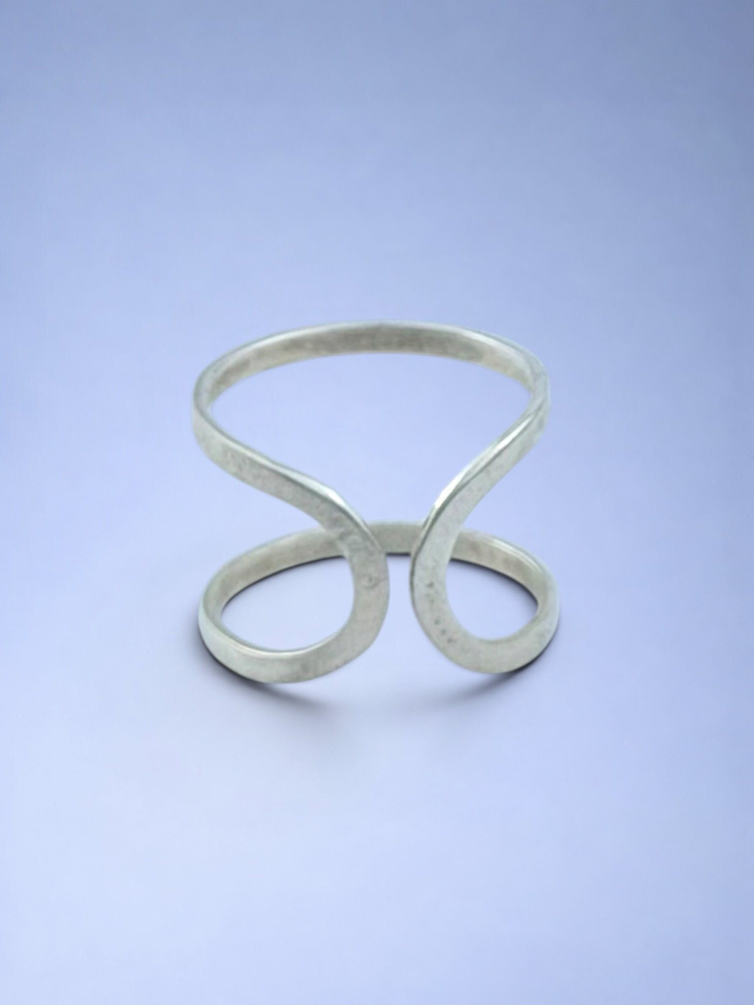 Handmade solid 925 sterling silver ring — Sribnyak Baroque Pearls, made in Bali