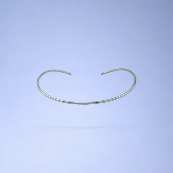 Round Silver Choker