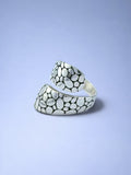 Handmade solid 925 sterling silver ring — Sribnyak Baroque Pearls, made in Bali