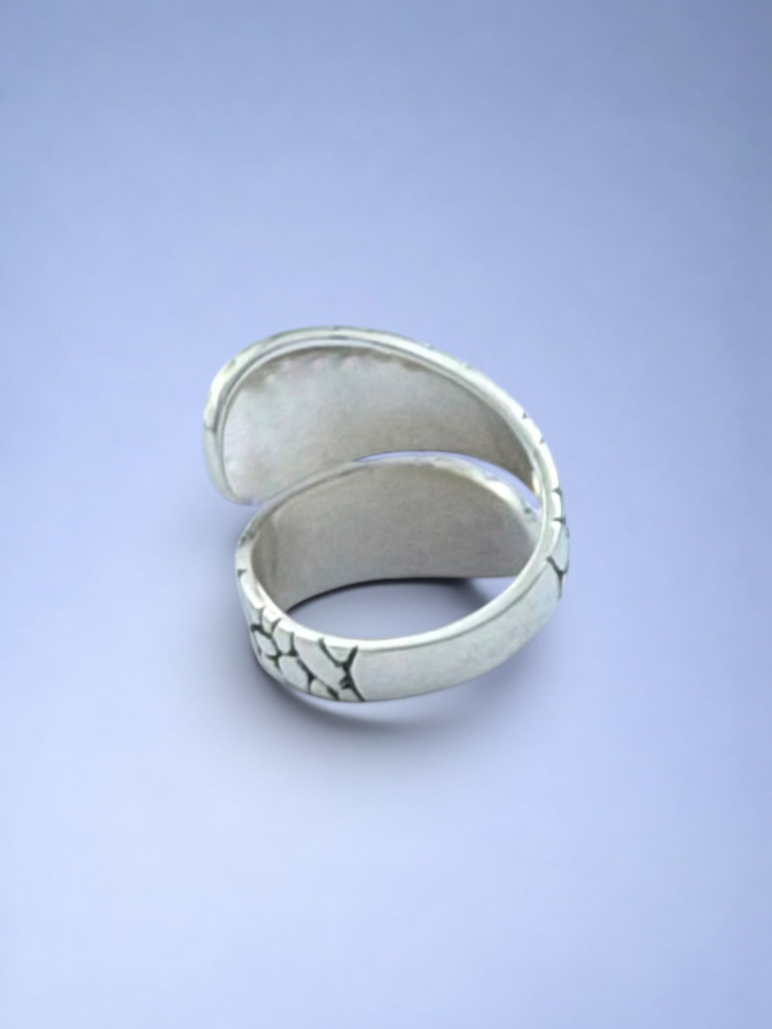 Handmade solid 925 sterling silver ring — Sribnyak Baroque Pearls, made in Bali