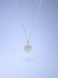 Handmade 925 sterling silver necklace with baroque pearl — Sribnyak Baroque Pearls