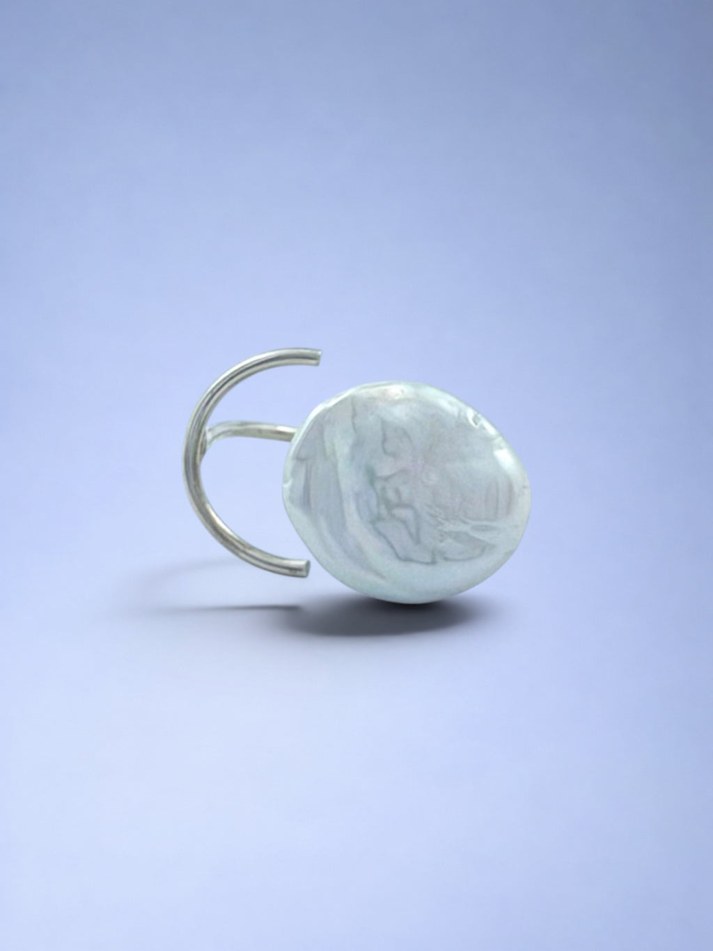 Gella White Ring