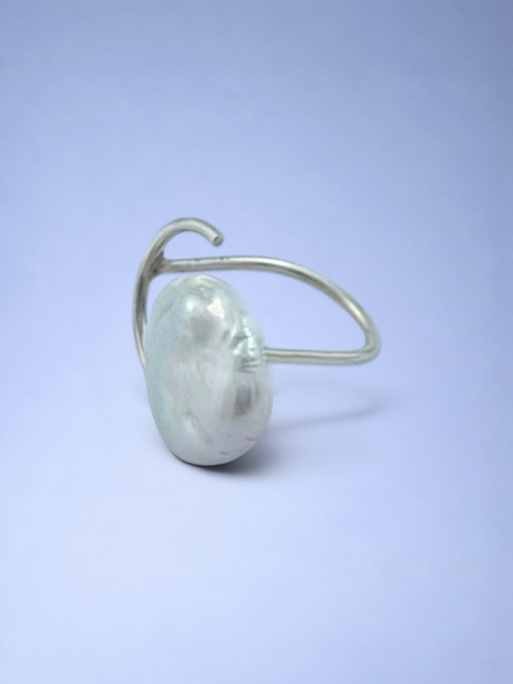 Gella White Ring